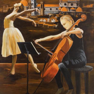 Les Florentines - 116 x 89